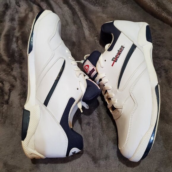 Mens Dexter Bowling Shoes White \ Blue Size 12M - Picture 7 of 13